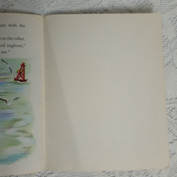 Vintage 1976 Scuffy The Tugboat Kimbies Diapers Print Ad Little Golden Book Rare - Picture 5 of 6